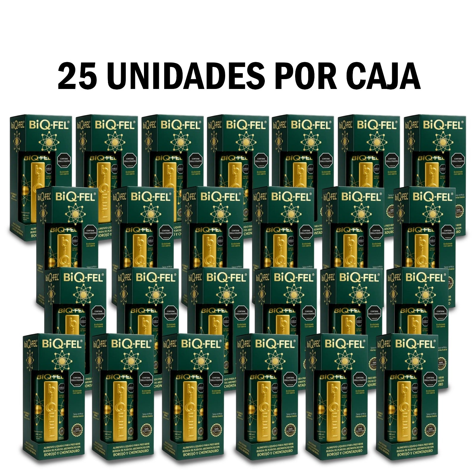 Bebida herbal para el bienestar BIQFEL