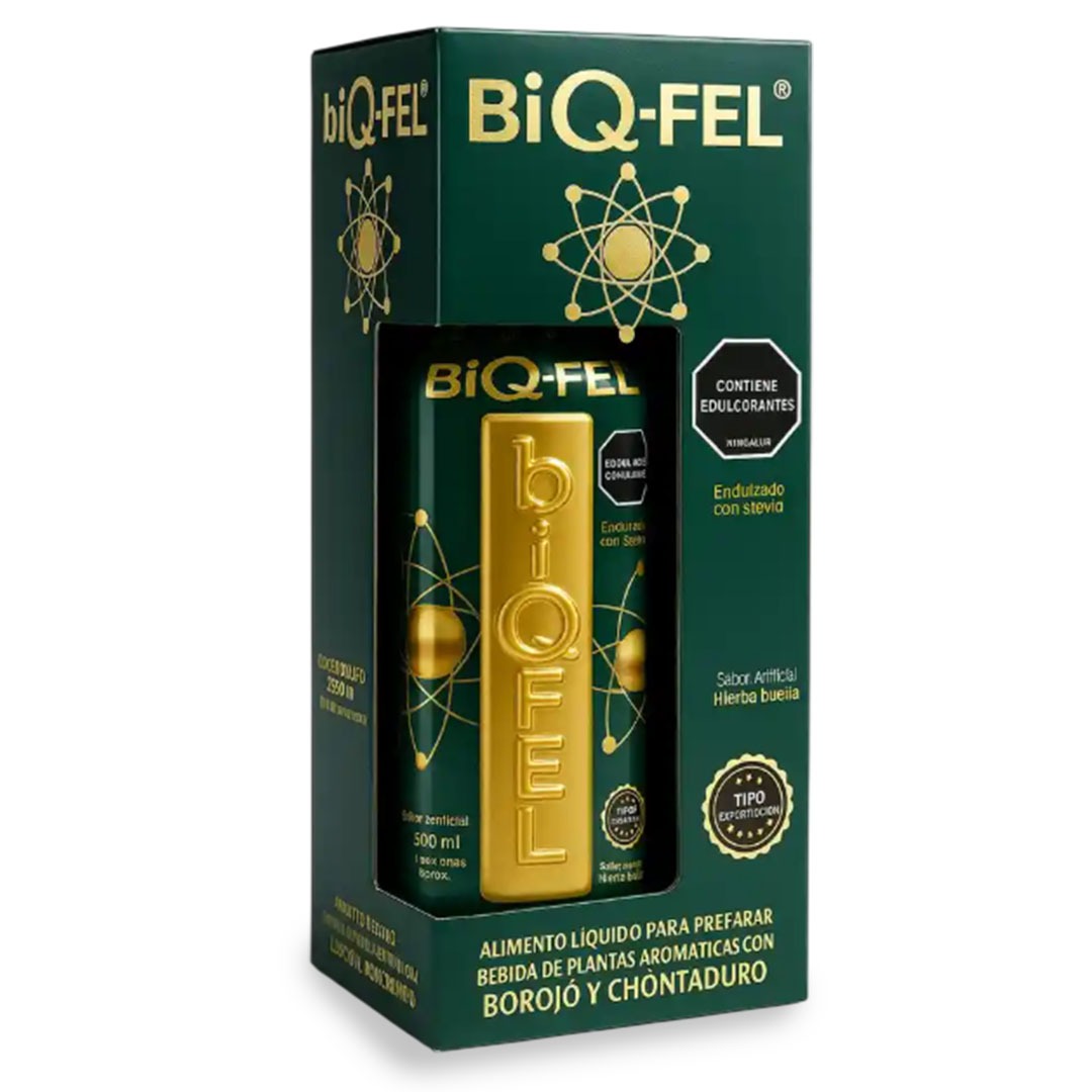 Bebida herbal para el bienestar BIQFEL