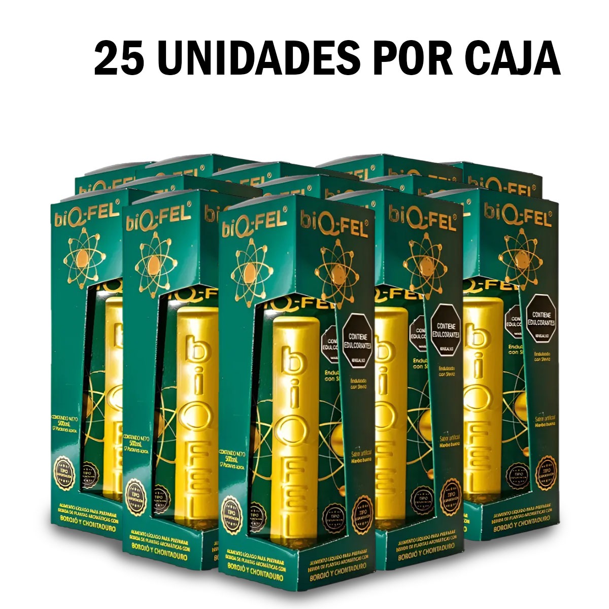 Bebida herbal para el bienestar BIQFEL